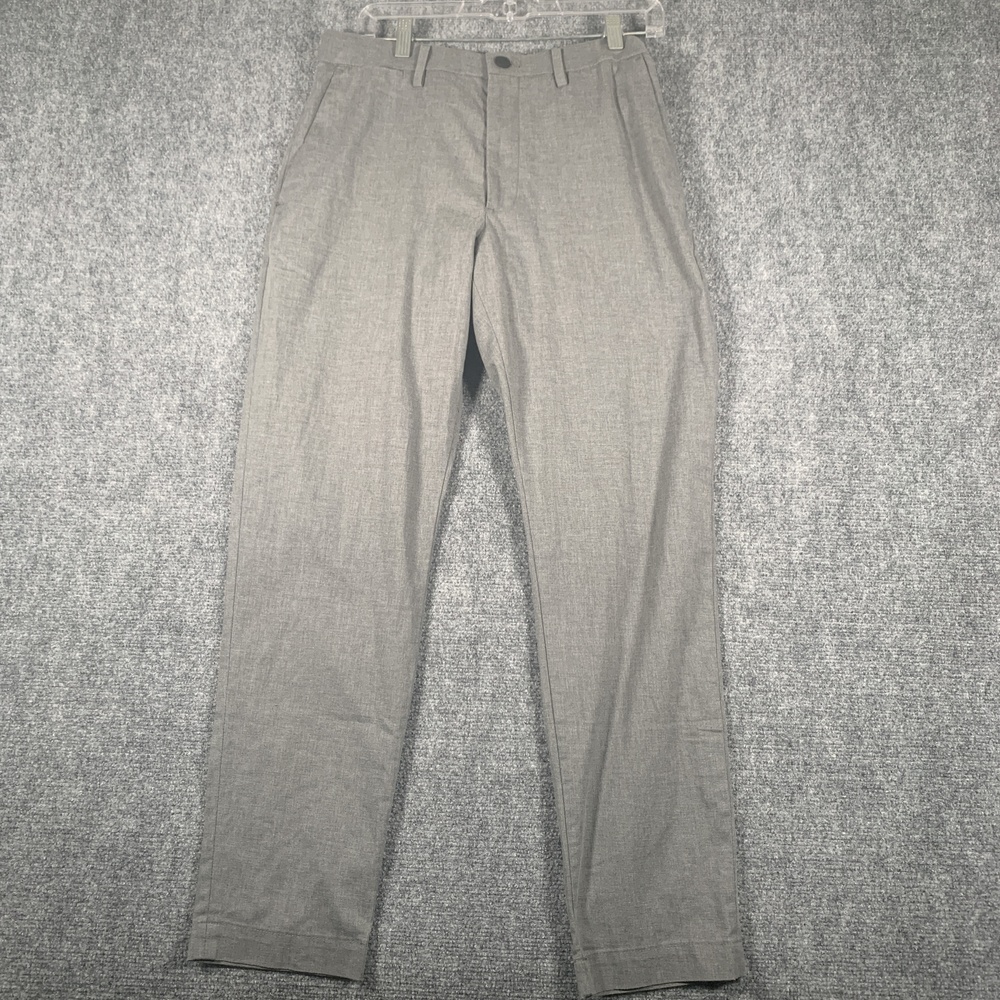Banana Republic Pants Mens 31x30 Gray Slim Fit Stretch Chino Casual Office Work